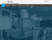 Tablet Screenshot of kirkmgmt.com